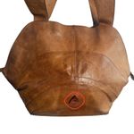 Limon Piel Handmade Colombia Brown Leather Asymmetric Hobo Shoulder Bag Unique Photo 7
