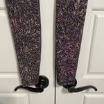 Lululemon ‎ Align High Rise Leggings 25" Yoga Pants Purple Black Patterned SZ 2 Photo 3