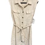 Ellen Tracy  LINEN BLEND SHIRT DRESS NWT small (b46 ) Photo 5