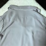 Aritzia Babaton  Rena Gray Matte Satin Blouse Photo 5