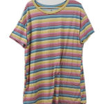 secret treasures  Multicolor Striped Tee Photo 0