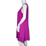 Ralph Lauren Lauren Dress Women 2 Purple Peplum Shift Office Party Wedding Guest Photo 2