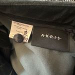 Akris  Carl Stretch Velvet Trouser Pants in Grey Size 12 Photo 3