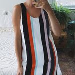 Ann Taylor Striped Tank Shift Formal Dress Photo 1