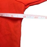 Loft  Small Orange Flowy Long Sleeve Tie Front Blouse Top Shirt Office Work Boho Photo 6