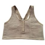 Aerie  Offline Recharge tan waffle knit racerback bralette size M Photo 0
