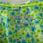 Kulani Kinis NWOT  Apple Blossom Trio Ring Cheeky Tie Bikini Bottom Photo 4