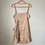 Princess Polly  champagne satin mini dress Photo 1