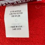 Castleberry London New York Vintage Crop TomatoRed Crop Jacket Gold Tie Grommet Red Size 10 Photo 7