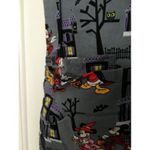 Disney  Women's Graphic Scrub Uniform Top Nurse Medical Halloween Size Small Photo 3