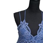 Hummingbird Humminbird Boho Lace Mini Dress Ooh La Luxe Destiny Navy Size Large Pockets Photo 2