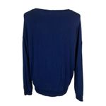 Universal Standard  Navy Crewneck Long Sleeve Pullover Minimalist 2XS Photo 1