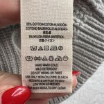 Free People  XS Cropped Sweater Vest Keep It Simple Cowl Neck Slouchy Oversized Photo 8