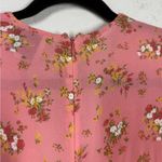 Reformation  Mya Floral Puff Sleeve Dress Size 0 Photo 5
