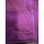 Eddie Bauer Women Full Zip Fleece Sweater Jacket Mock Neck Size 2XL Burgundy Photo 8