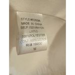 Heyson Crochet Mini Dress Square Neck‎ Puff Sleeve White Dress Size M Size M Photo 3