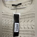 Cyrus Open Knit Cream Chunky Sweater Size Large New With Tags Photo 4
