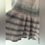 Torrid Women's Pink Purple Gray Stripe Ombre Long Sleeve Open Cardigan Sweater Photo 7