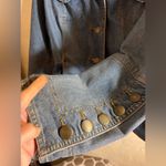 INC International Concepts Blue Jean Jacket Classic Design Size L Photo 8
