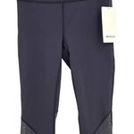 Lululemon Turn Up The Tension Crop 19" in Moonwalk Purple Size 8 Photo 0