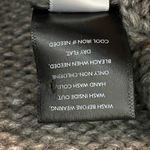 Vera Wang Simply  gray color block mock neck rib cable knit pullover sweater XL Photo 7