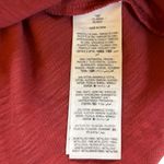 Boden Metallic Trim V Neck T Shirt Womens Size 6 Small Red Gold Photo 10