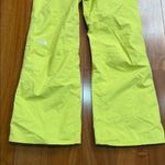 The North Face  Women's Freedom Hyvent Insulated Ski Pants in neon yellow size XS Photo 2