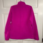 The North Face  Fleece Jacket Women's Size Medium Barbie Pink Full Zip Polyester Photo 2