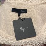 Ryu Anthropologie Cream Lace and Crochet Overlay Tunic NWT Large RT5758-S14 Photo 10