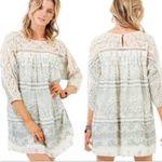 Free People Sun Daze Lace Mini Dress Medium Photo 5