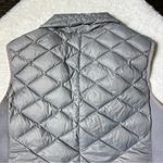 Lucy Gray Goose Down Insulated Quilted Puffer Vest Photo 6