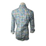 Giangi Napoli Womens Oxford Button Down Classic Cars 44 Collared Blue Size undefined Photo 2