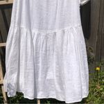 Joie NEW  Linen Blend Long Sleeve Tiered Beach Cover Up Midi Dress S Photo 8