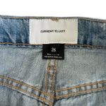 Current/Elliott Anthropologie Love Letters Blue and Black Denim Skirt Women’s 26 Photo 3