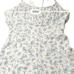 Rue 21 Blue and White ditsyFloral Romper NEW Size medium Photo 4