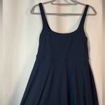 Beyond Yoga Featherweight At The Ready Square Neck Dress in Nocturnal Navy Small Photo 6