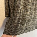 Topshop  Olive Green Space Dye Pullover Sweater Oversized Viscose Stretchy Tunic Photo 2