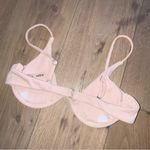SheIn Pink Ribbed Underwire bikini top Photo 2
