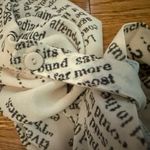 NWOT London Newspaper Print Blouse size L Size L Photo 9