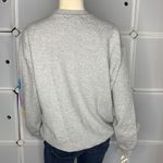 Smiley World Gray Winky Face Pullover Sweatshirt Size Medium Photo 6