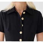 NWT J. Crew Black Collared Italian Bi Photo 5