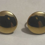 Trifari Vintage Elegant Crown  Classy Gold Tone Clip On Earrings Photo 0