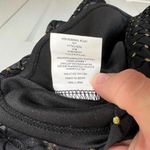 Lila Rose Lily Rose Skater Mini Dress Size L Black Gold Polka Dot Long Sleeve Smoc Photo 9