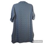 Blooming Jelly  Swimsuit Coverups Blue Chiffon  Swimwear Cover Dress Size Small Photo 1