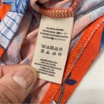 Free People Orange Keepin On Floral Stretch Jersey Slouchy Top SP Photo 10