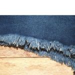 NWT Rue + High Rise Festival Shortie Jean Shorts Size 20 Lace Front Raw Edge Hem Blue Photo 3