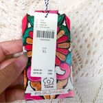 Farm Rio Dress Anthropologie Crochet Maxi Strapless Beach White XL NWT Photo 5