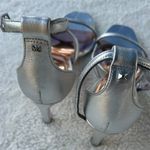 Ted Baker NWB  London Metallic Triple Strap Sandals Size 8 Photo 4