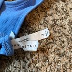 Aeropostale cross blue crop top Photo 2