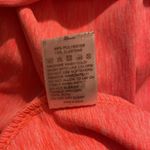 Womens Long Sleeve Athletic Shirt With Half Zip And Collar Size Medium Photo 3